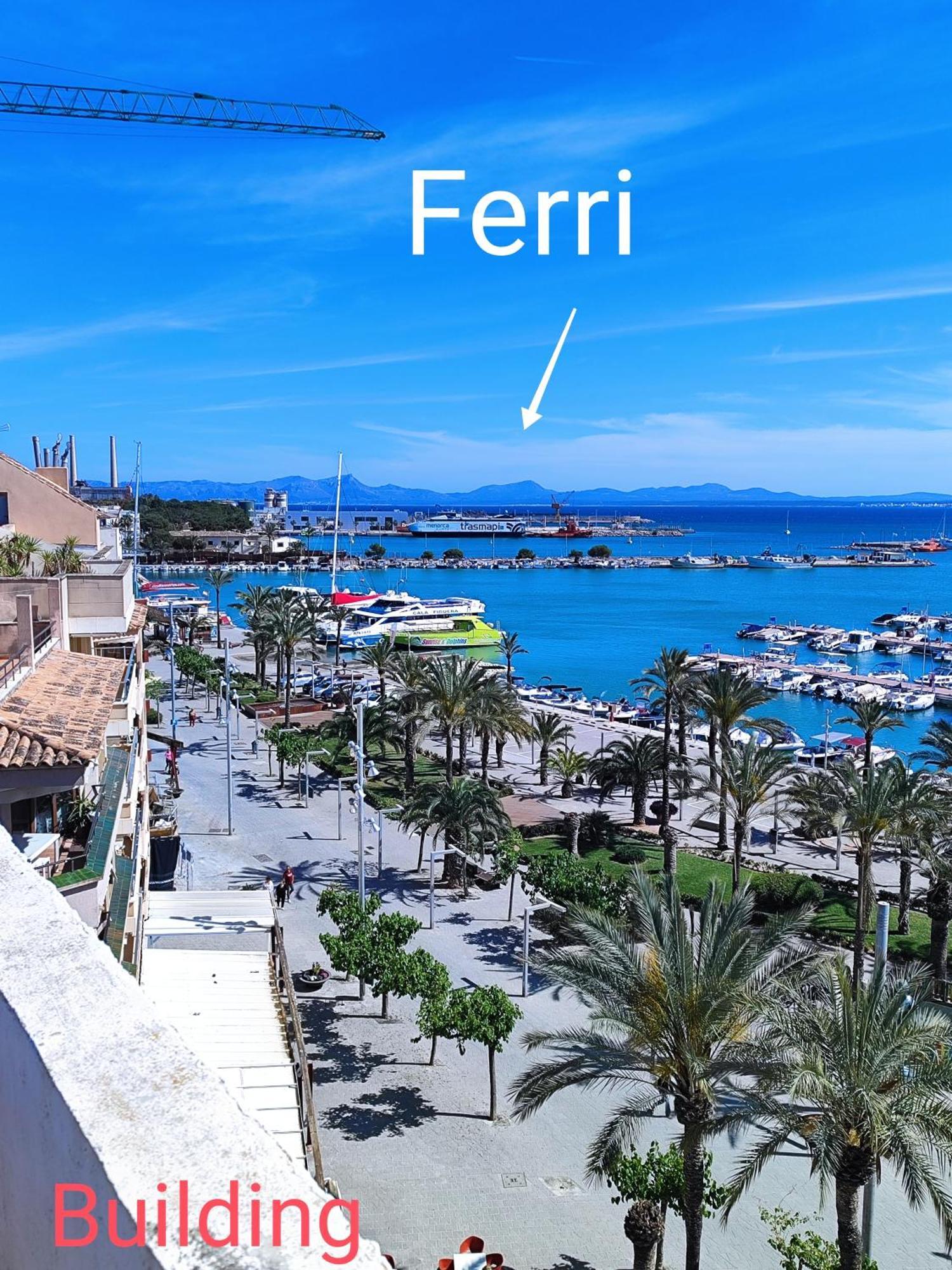 Tranquilo Apartamento Con Vistas Al Mar. Пуерто де ла Аркудия Екстериор снимка